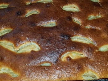 panettone con le pere